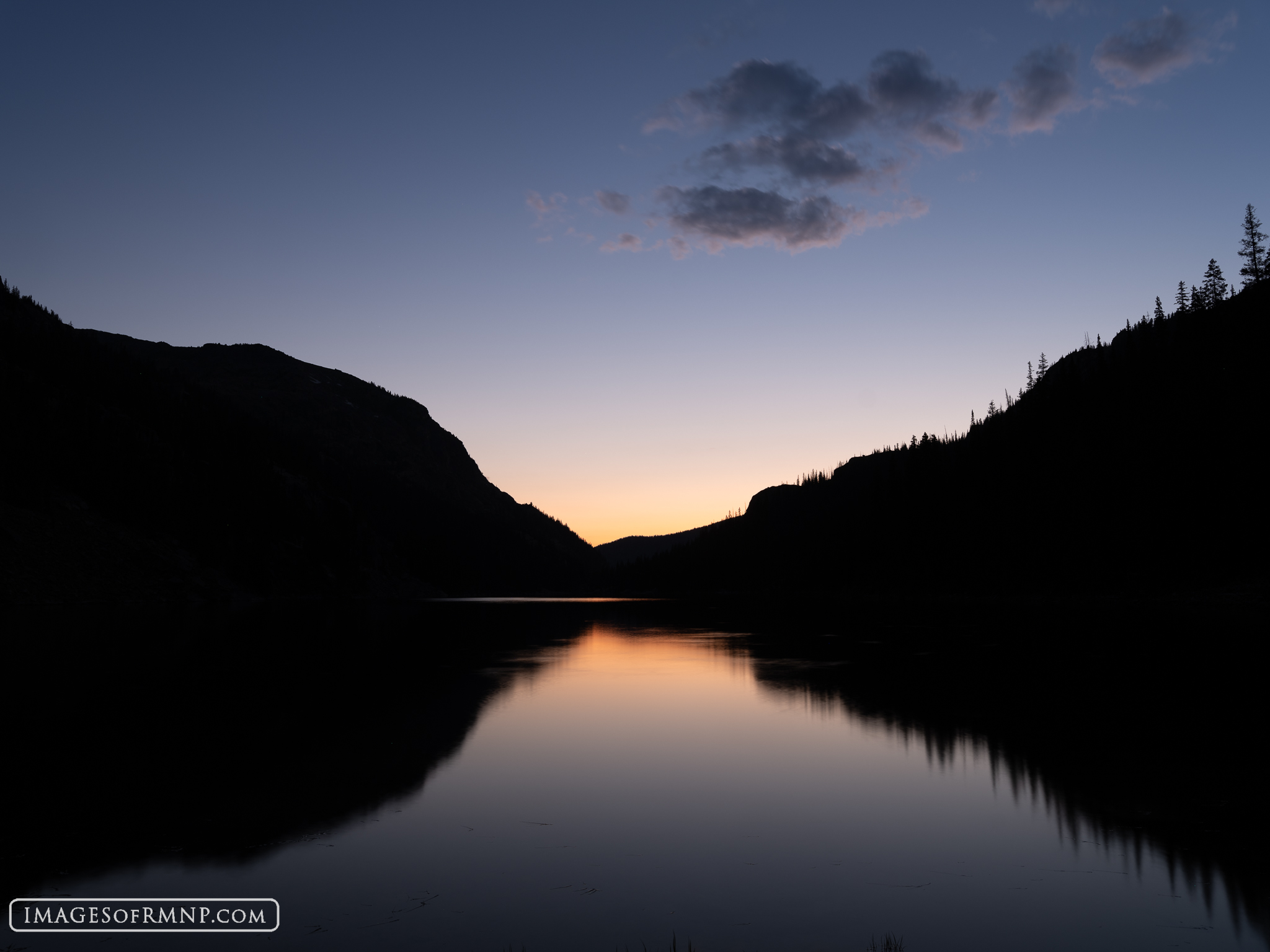 July 12, 2024 After photographing the sunset about 10 miles back into the wilderness in Rocky Mountain National Park, I sat on the edge of...