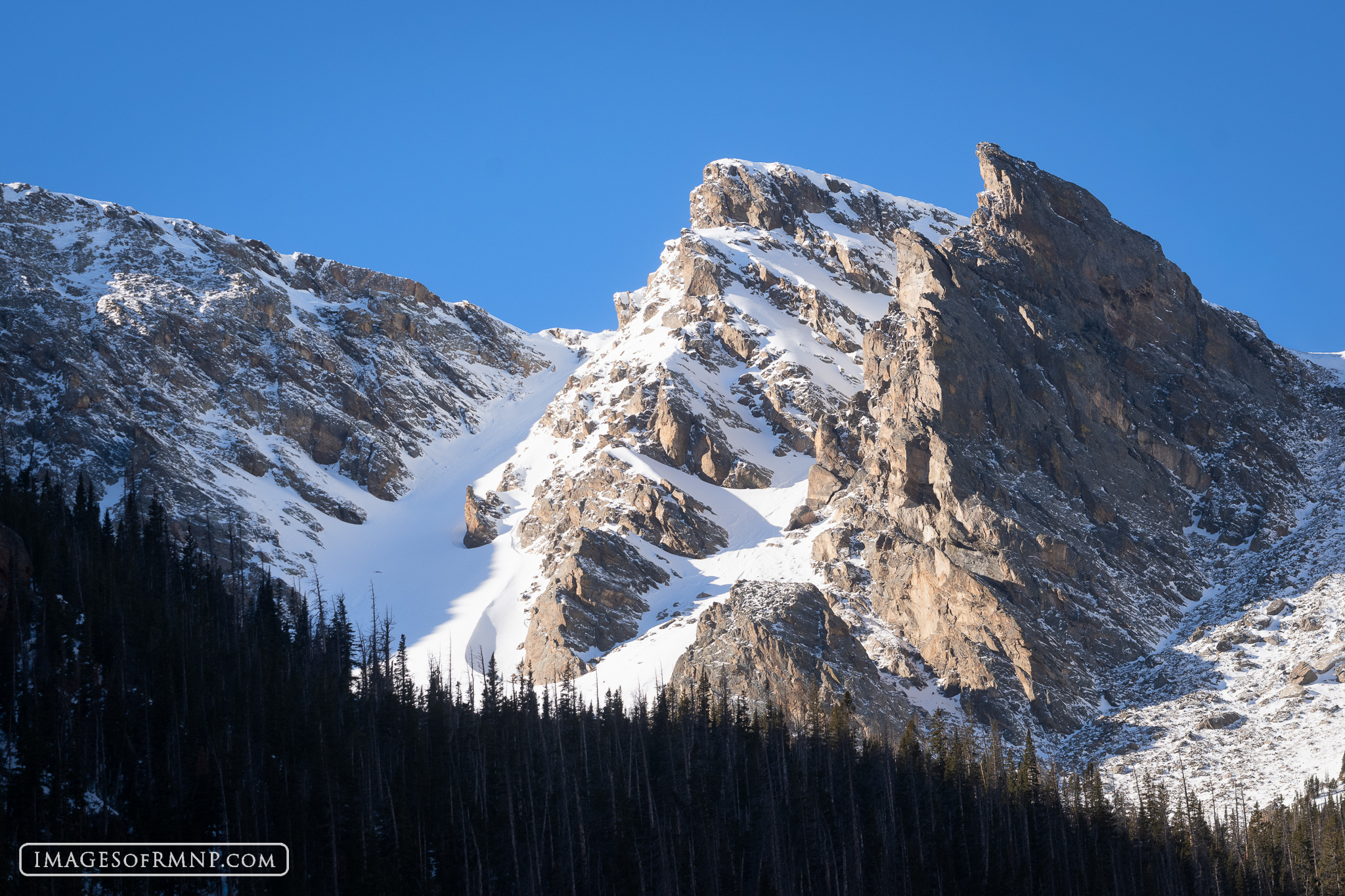 February 5, 2026 This dramatic looking formation is part of Sundance Mountain. You can see this view as you travel up Old Fall River Road...