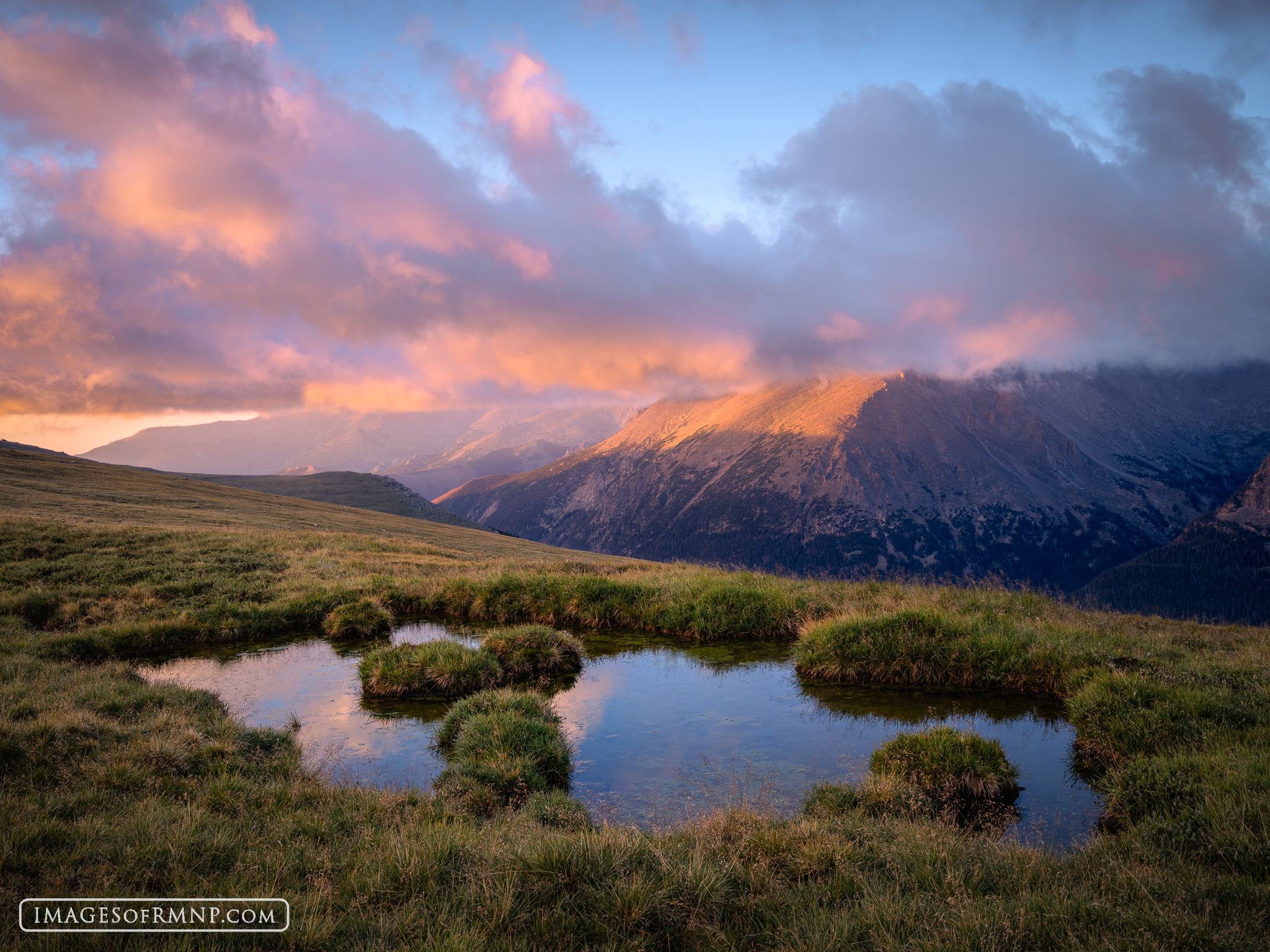 August 14, 2026 This morning storm clouds were breaking over the mountains at sunrise. The temperature was pretty chilly and the winds were icy...